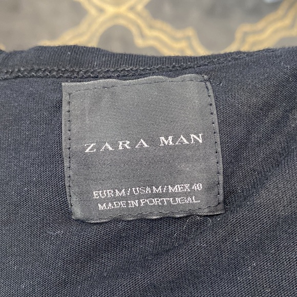 Zara Man Silky Feeling Casual Shirt Size Medium - Picture 3 of 3